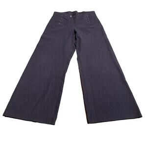 Rare Vintage Wool Military Naval Cracker Jack Pants Wide Leg Size 34R